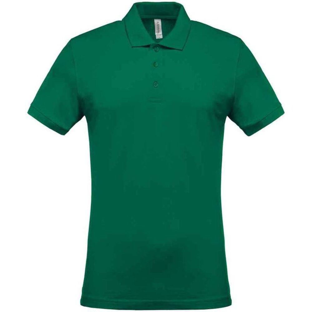 Kariban Mens Pique Polo Shirt / Kelly Green